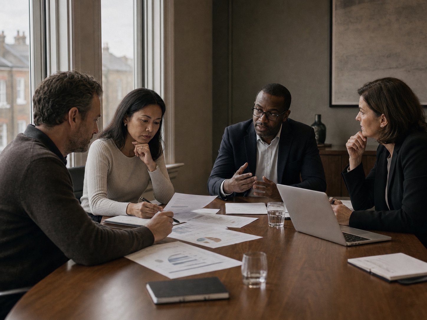 UK organisational working environment representing ORVIA Voice use